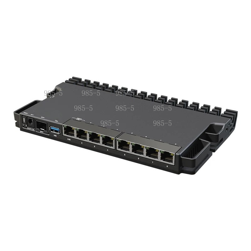 Router With Sfp+ 10G Port - Router Industriale POE RB5009UPr+S+IN con 8