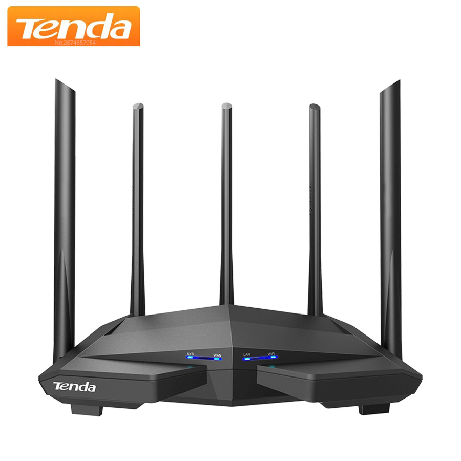 Wifi 6E Router Tri Band 6Ghz - Router WiFi Gigabit Tenda AC11 AC1200