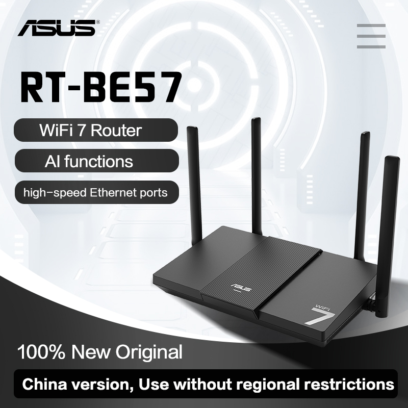 Gaming Router 2.5G Port - Router Gaming ASUS RT-BE57 TUF WiFi7