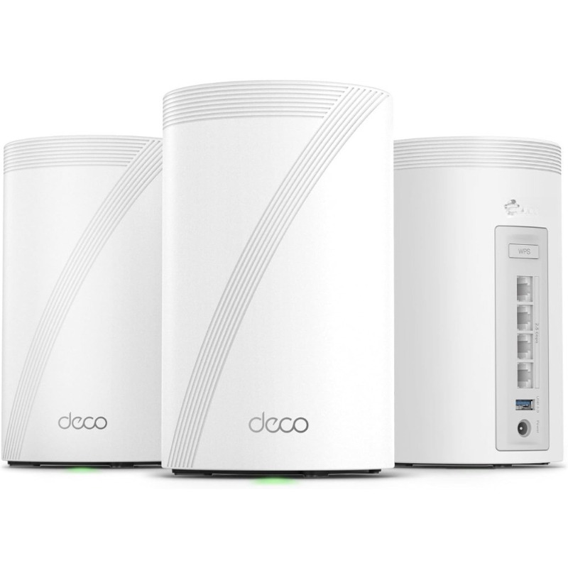 Wifi 6 Mesh System 3 Pack - Sistema WiFi 7 Mesh Tri-Band 10Gbps