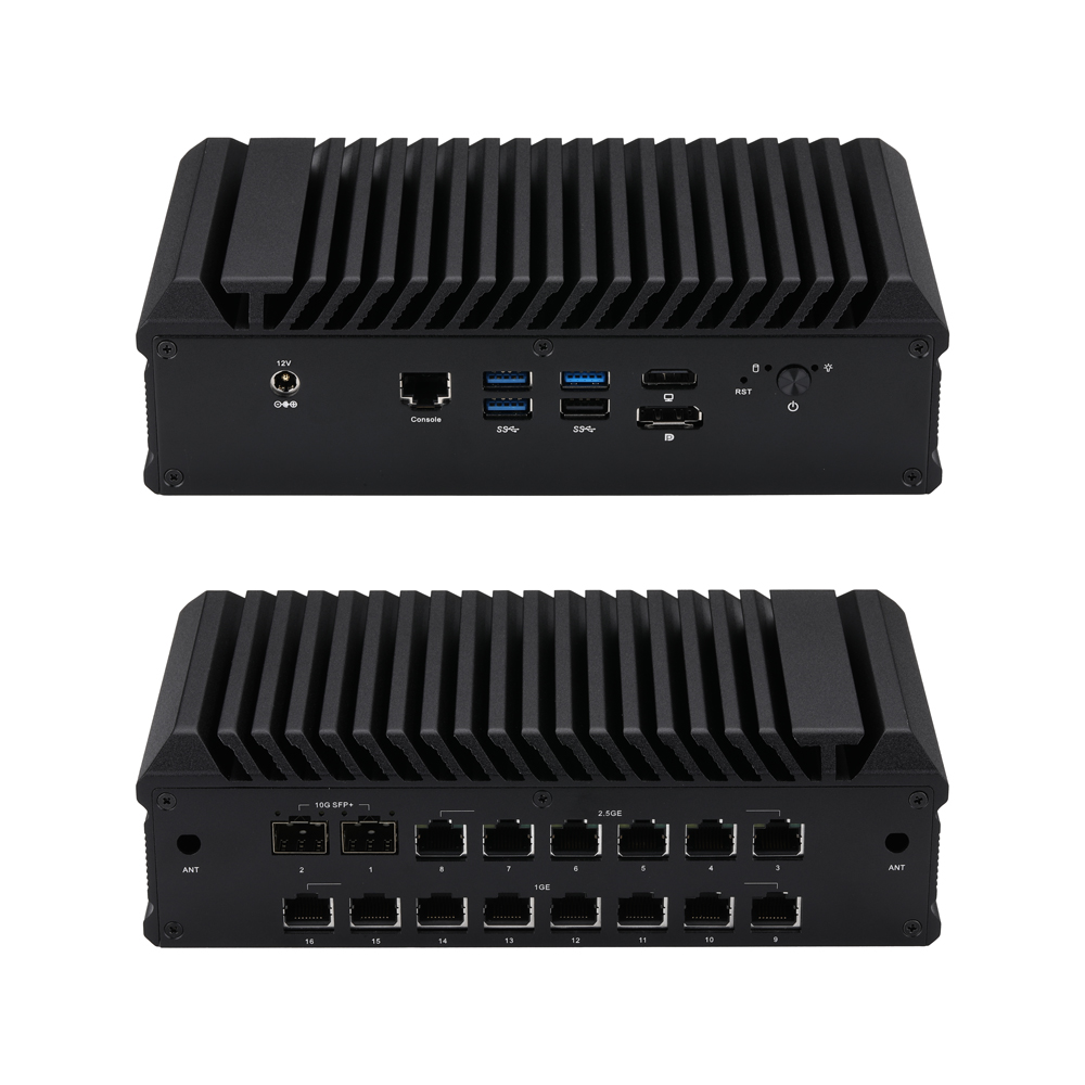 Router With Sfp+ 10G Port - Qotom Q30900SP Appliance di Rete Fanless,