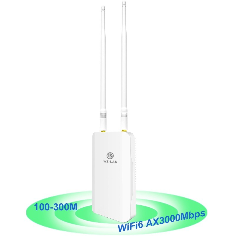 Wifi 6 Outdoor Ap Waterproof - Router WiFi Industriale Gigabit Impermeabile per
