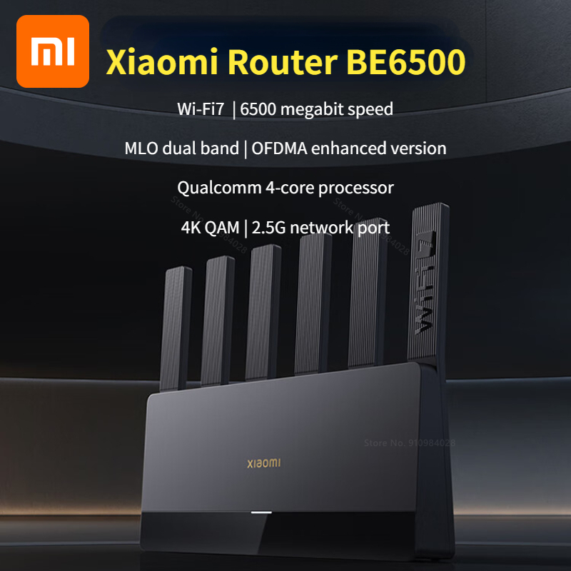 Wifi 7 Router Be6500 - Router Xiaomi BE6500 Wi-Fi 7 Porta