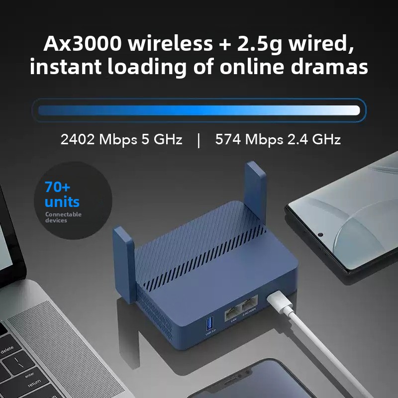 Router Micro TR3000 AX3000 WiF - Wifi 6 Router Ax3000 recensione e prezzo