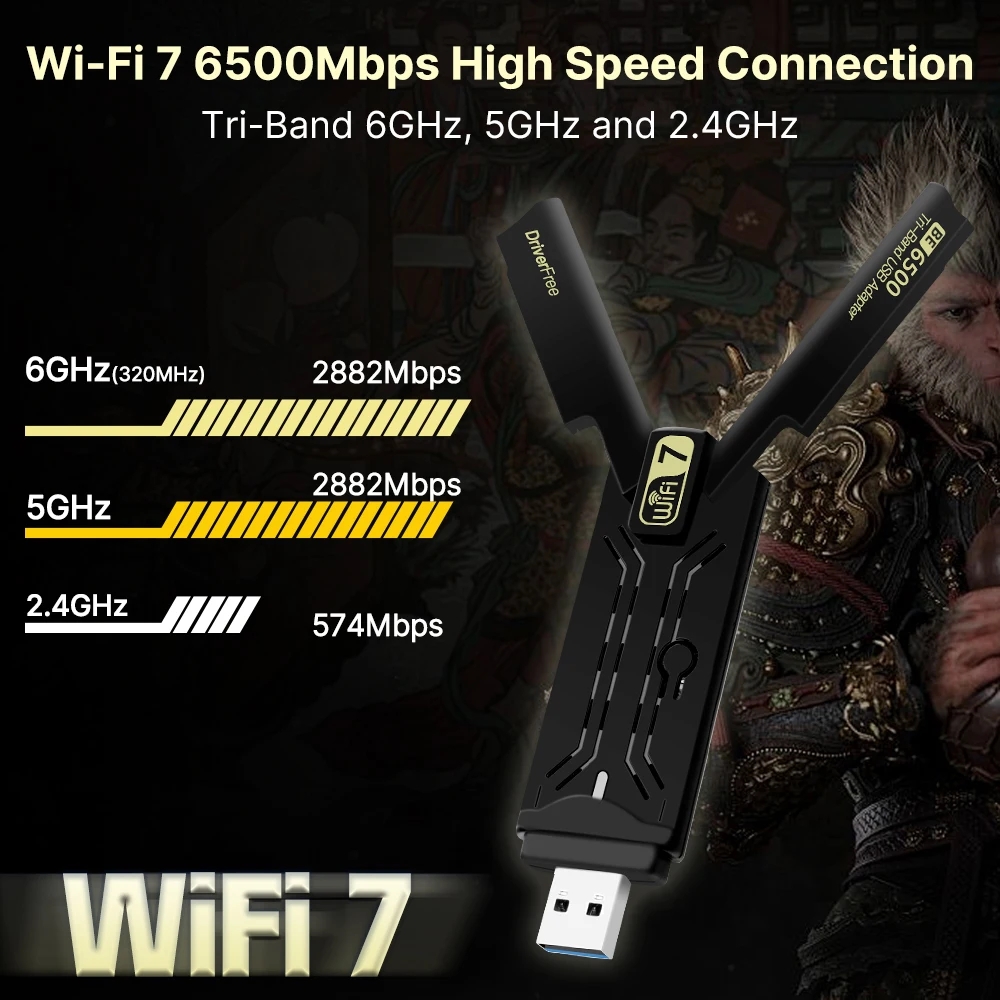 BE6500 WiFi 7 Adattatore WiFi  - Wifi 7 Router Be6500 recensione e prezzo