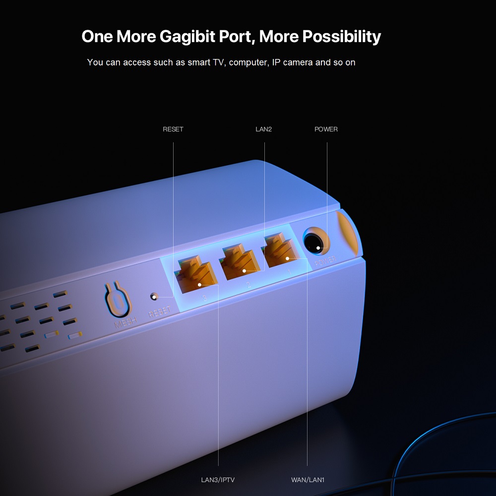 Router Mesh Wi-Fi 6 AX3000 Ten - Wifi 6 Mesh System 3 Pack recensione e prezzo