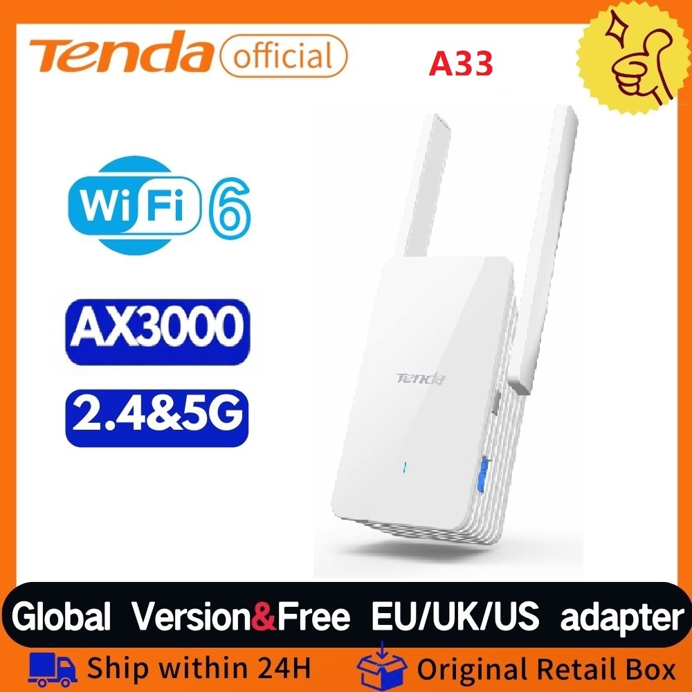 TENDA A33 WI-FI 6 EXTENDER AX3 - Wifi 6 Mesh System 3 Pack recensione e prezzo