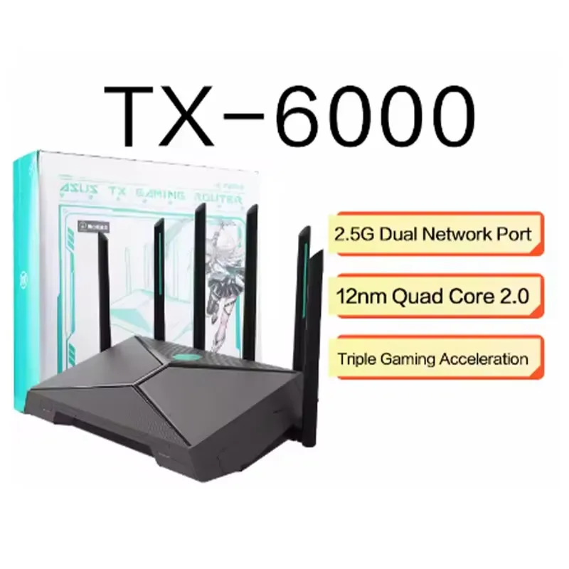 Router da Gaming TX-AX6000, do - Gaming Router 2.5G Port recensione e prezzo