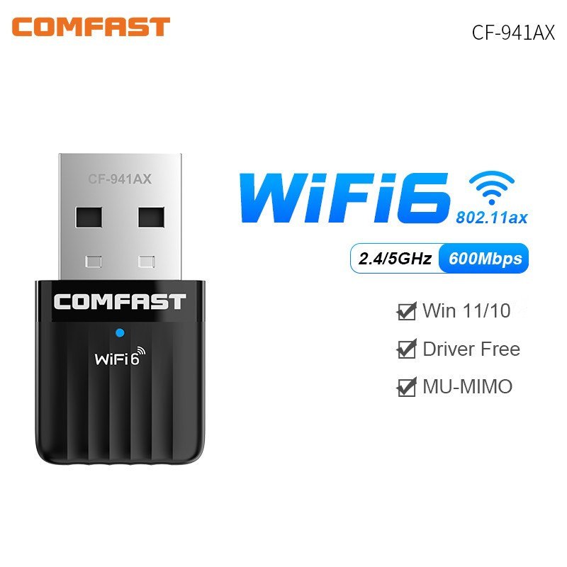 Adattatore WiFi USB COMFAST Wi - Wifi 6 Usb Adapter Ax1800 recensione e prezzo