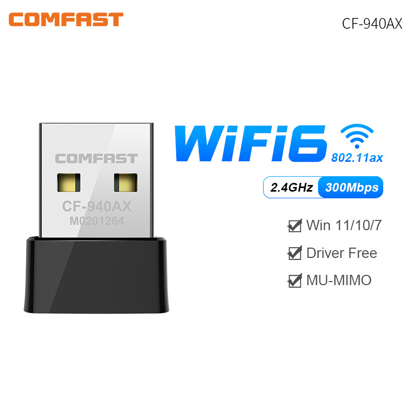 Adattatore WiFi USB COMFAST Wi - Wifi 6 Usb Adapter Ax1800 recensione e prezzo