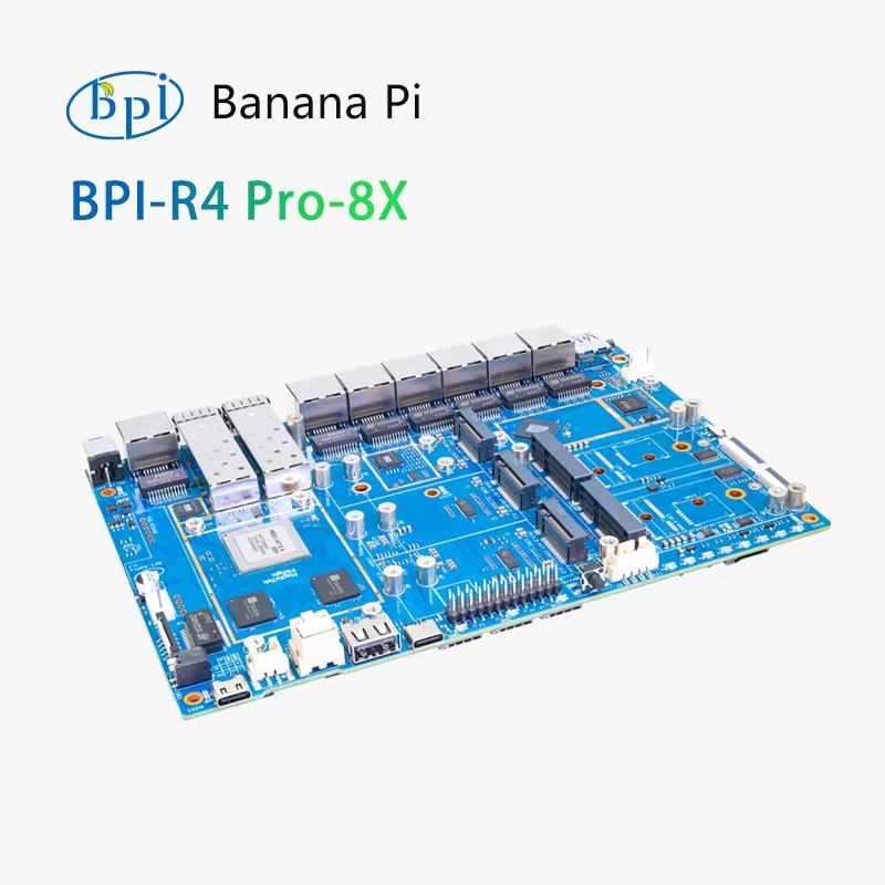 Banana Pi Bpi-r4 Pro-8x Mediat - Router With Sfp+ 10G Port recensione e prezzo