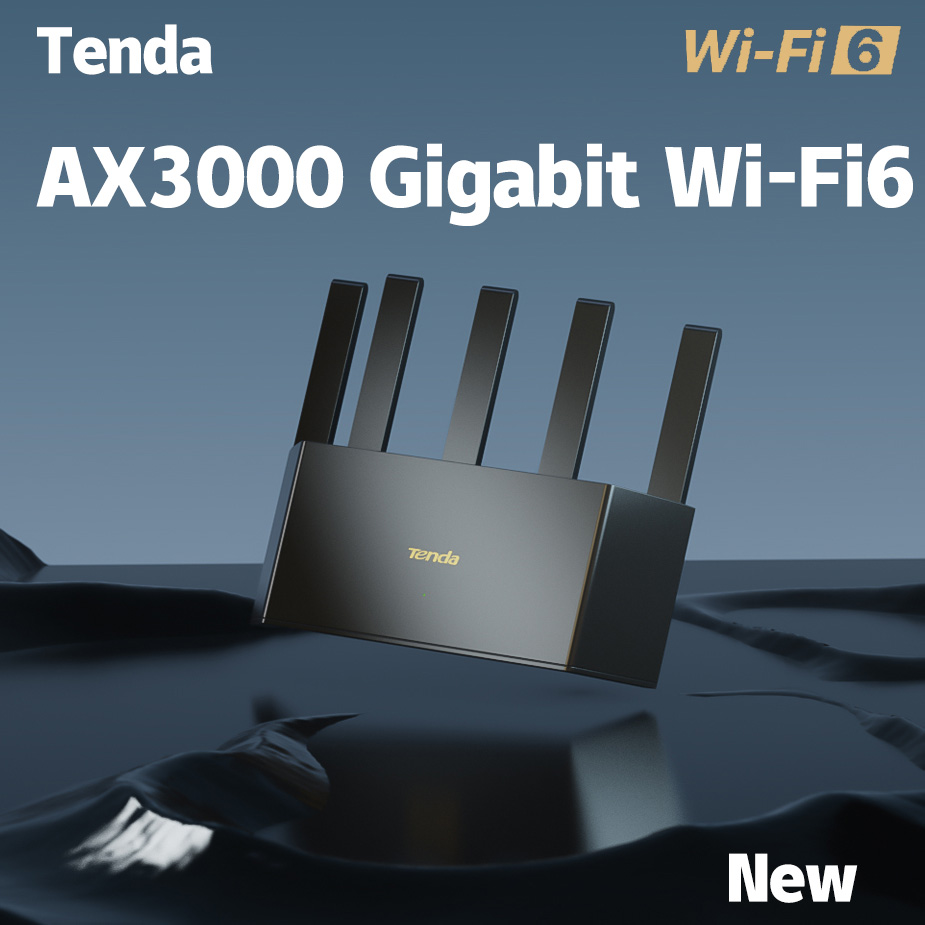 Tenda AX3000 MESH WiFi6 Gigabi - Wifi 6E Router Tri Band 6Ghz recensione e prezzo