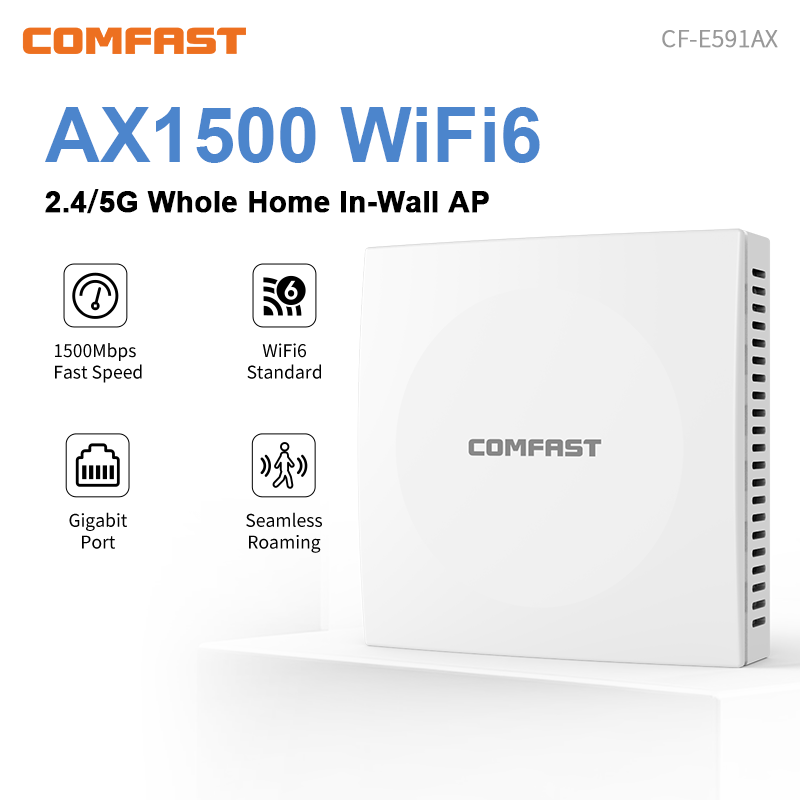 COMFAST WiFi6 Access Point da  - Wifi 6 Access Point Ceiling Poe recensione e prezzo