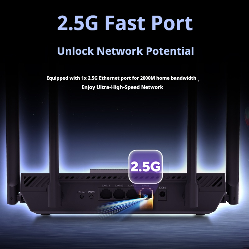 Router Gaming ASUS RT-BE57 TUF - Gaming Router 2.5G Port recensione e prezzo