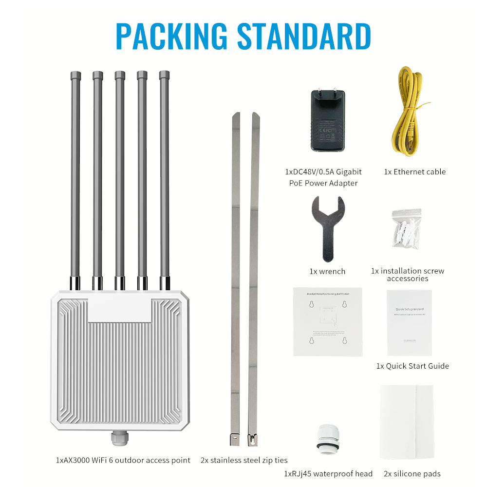 Access Point Esterno AX3000 Wi - Wifi 6 Outdoor Ap Waterproof recensione e prezzo