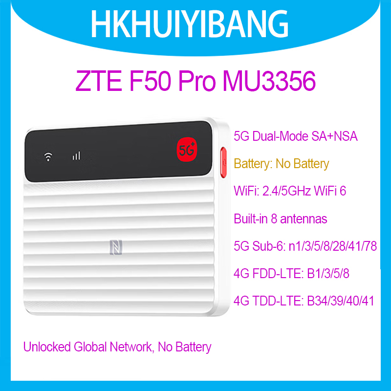 Router WiFi Mobile ZTE 5G F50  - 4G 5G Router Sim Slot Wifi 6 recensione e prezzo