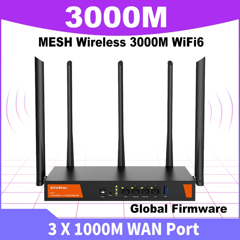 Router Wi-Fi 6 Wireless Enterp - Wifi 6E Router Tri Band 6Ghz recensione e prezzo