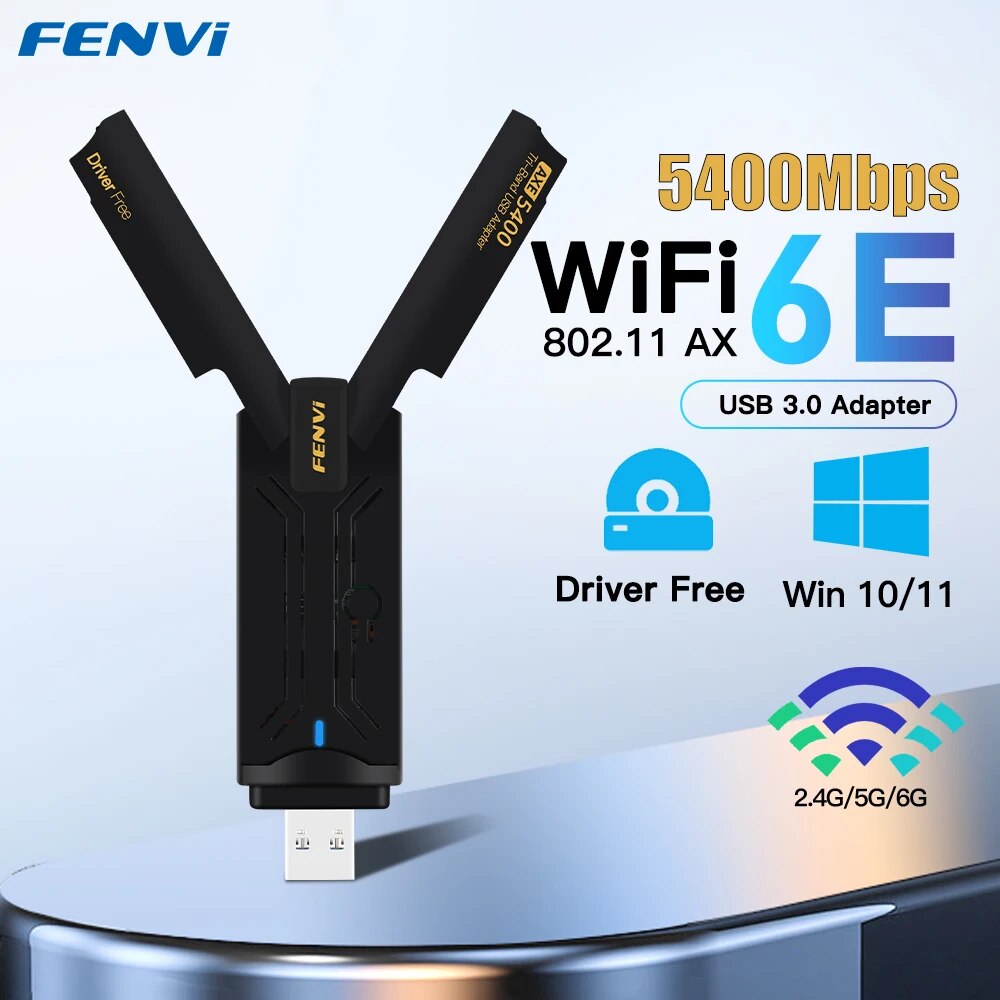 FENVI AX5400 WiFi 6E adattator - Wifi 6 Usb Adapter Ax1800 recensione e prezzo