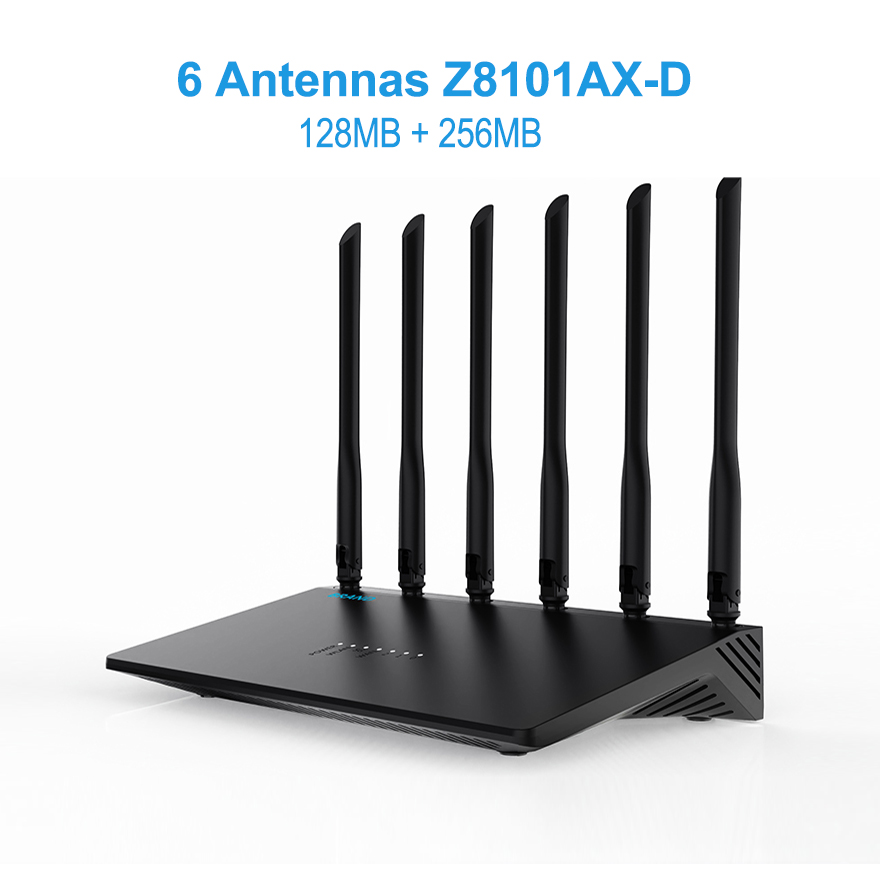 Z8103AX-D WiFI 6 Router Wifi6  - Wifi 6E Router Tri Band 6Ghz recensione e prezzo