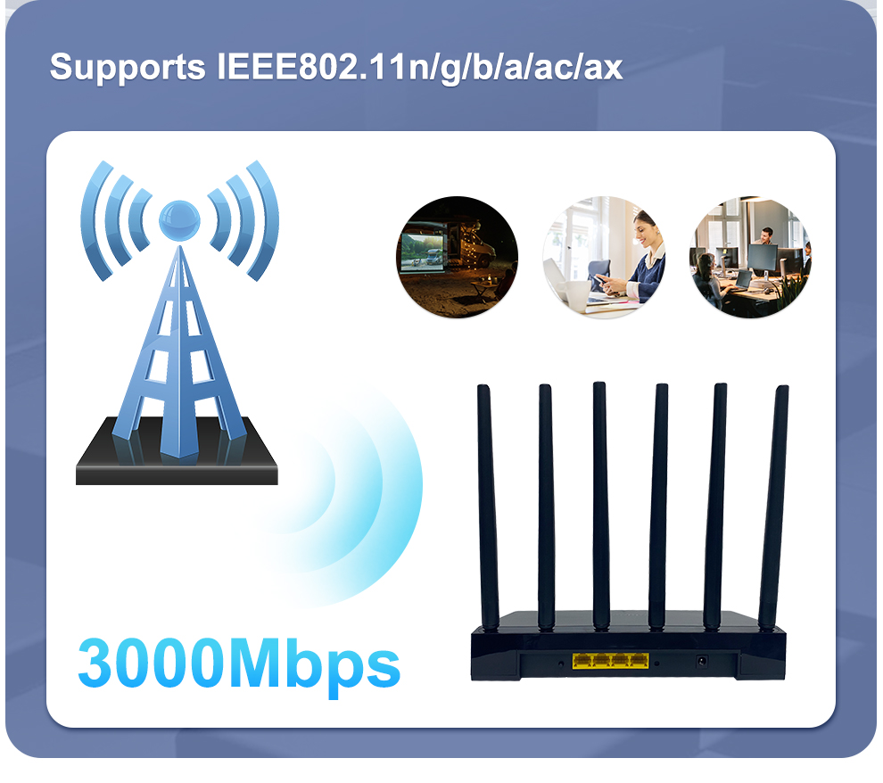 Z8103AX-D WiFI 6 Router Wifi6  - Wifi 6E Router Tri Band 6Ghz recensione e prezzo