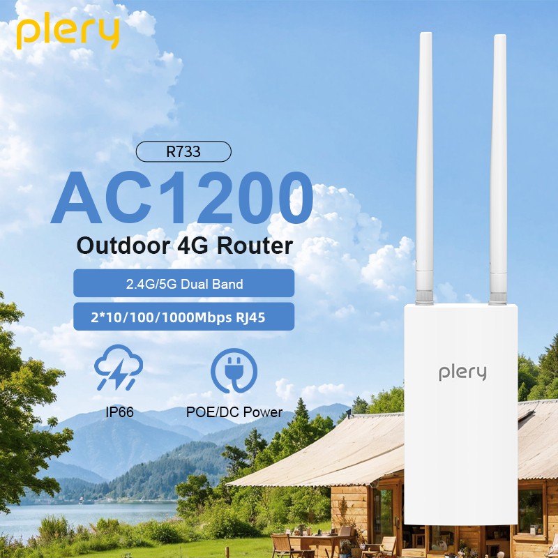 Router 4G LTE da Esterno Plery - Wifi 6 Outdoor Ap Waterproof recensione e prezzo