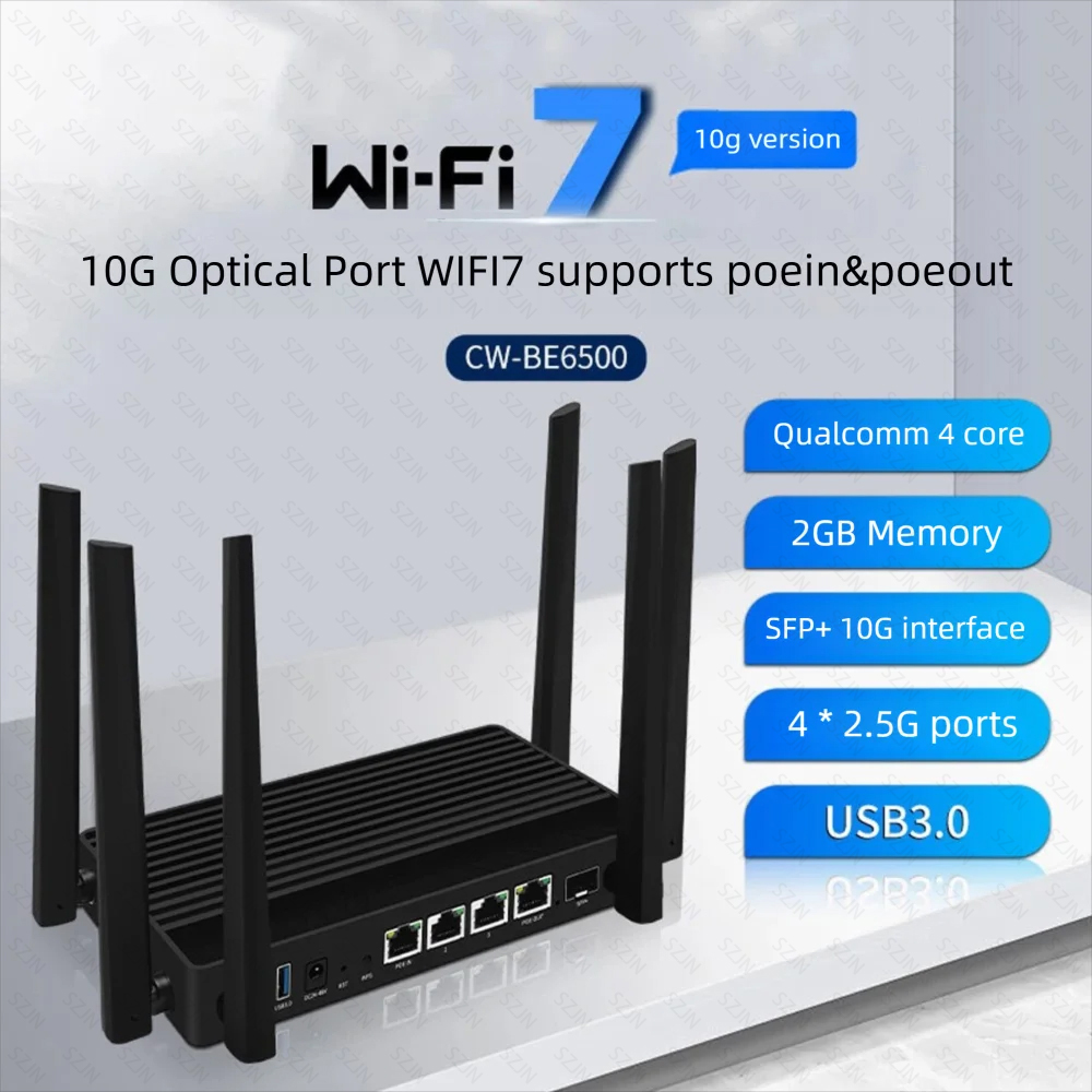 Router WIFI7 Porta 10G SFP+ BE - Router With Sfp+ 10G Port recensione e prezzo