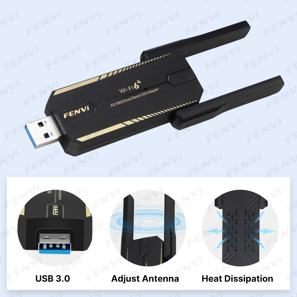 Adattatore USB WiFi 6 Fenvi AX - Wifi 6 Usb Adapter Ax1800 recensione e prezzo
