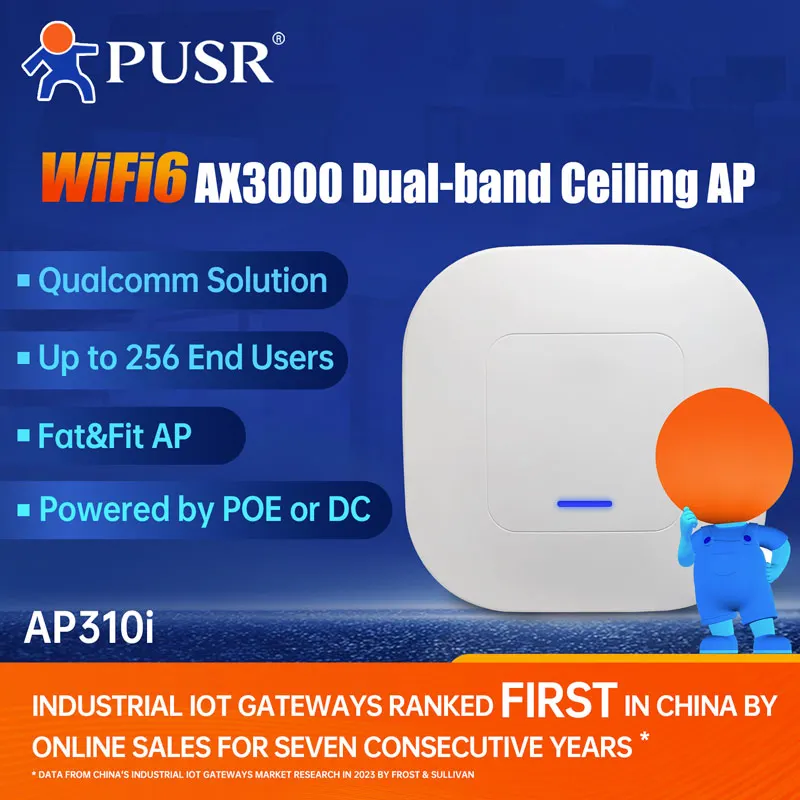 PUSR Access Point WiFi6 Dual B - Wifi 6 Access Point Ceiling Poe recensione e prezzo