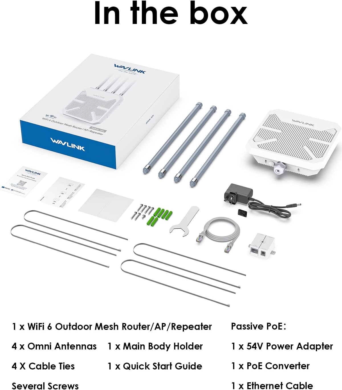 Ripetitore/Estensore WiFi6 AX1 - Wifi 6 Outdoor Ap Waterproof recensione e prezzo