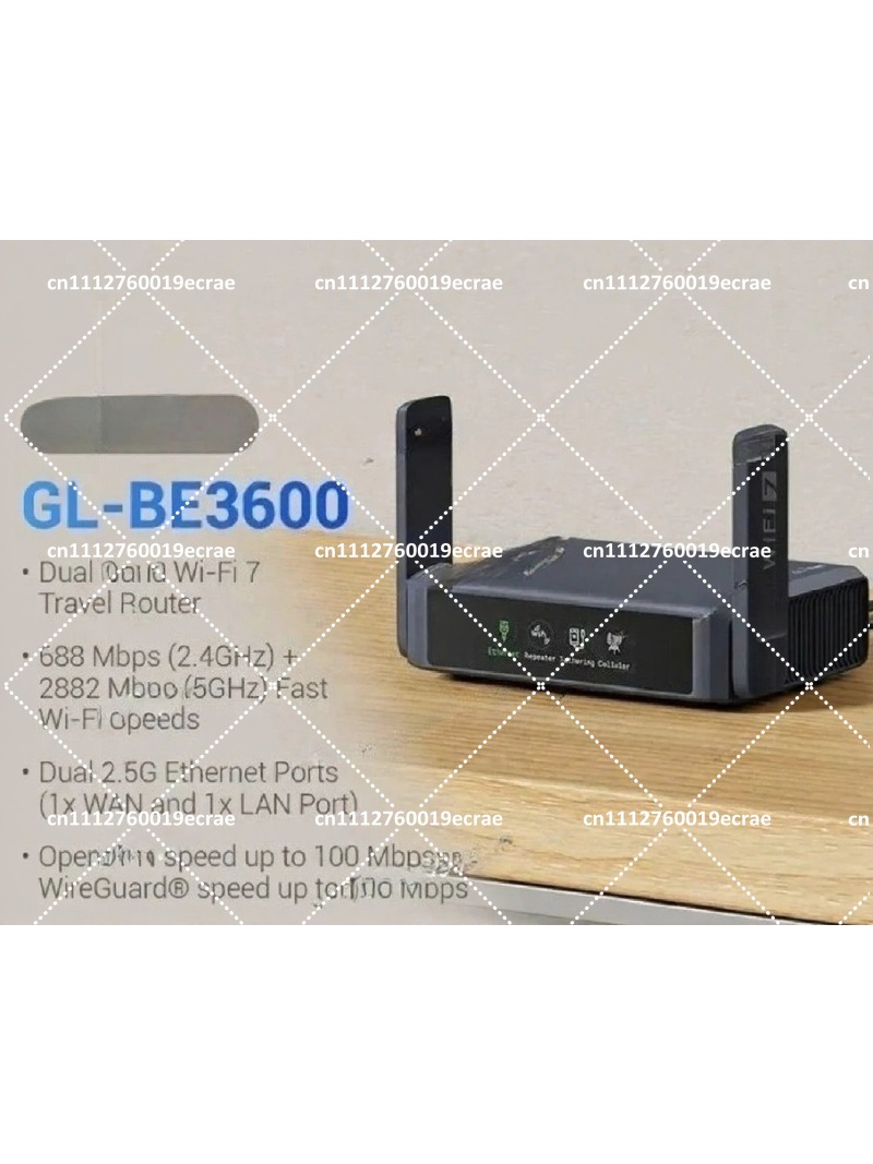 Router da Viaggio Wi-Fi 7 con  - Gaming Router 2.5G Port recensione e prezzo