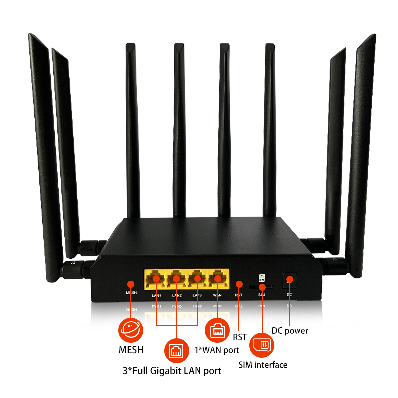 Router WiFi6 5G Dual Band Giga - Wifi 6 Router Openwrt recensione e prezzo