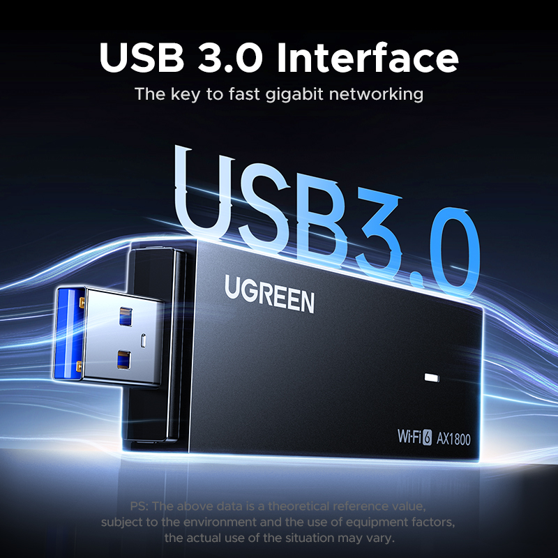 UGREEN Adattatore WiFi AX1800  - Wifi 6 Usb Adapter Ax1800 recensione e prezzo
