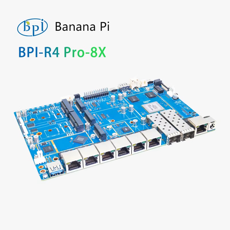 Banana Pi BPI-R4 Pro-8X MediaT - Router With Sfp+ 10G Port recensione e prezzo