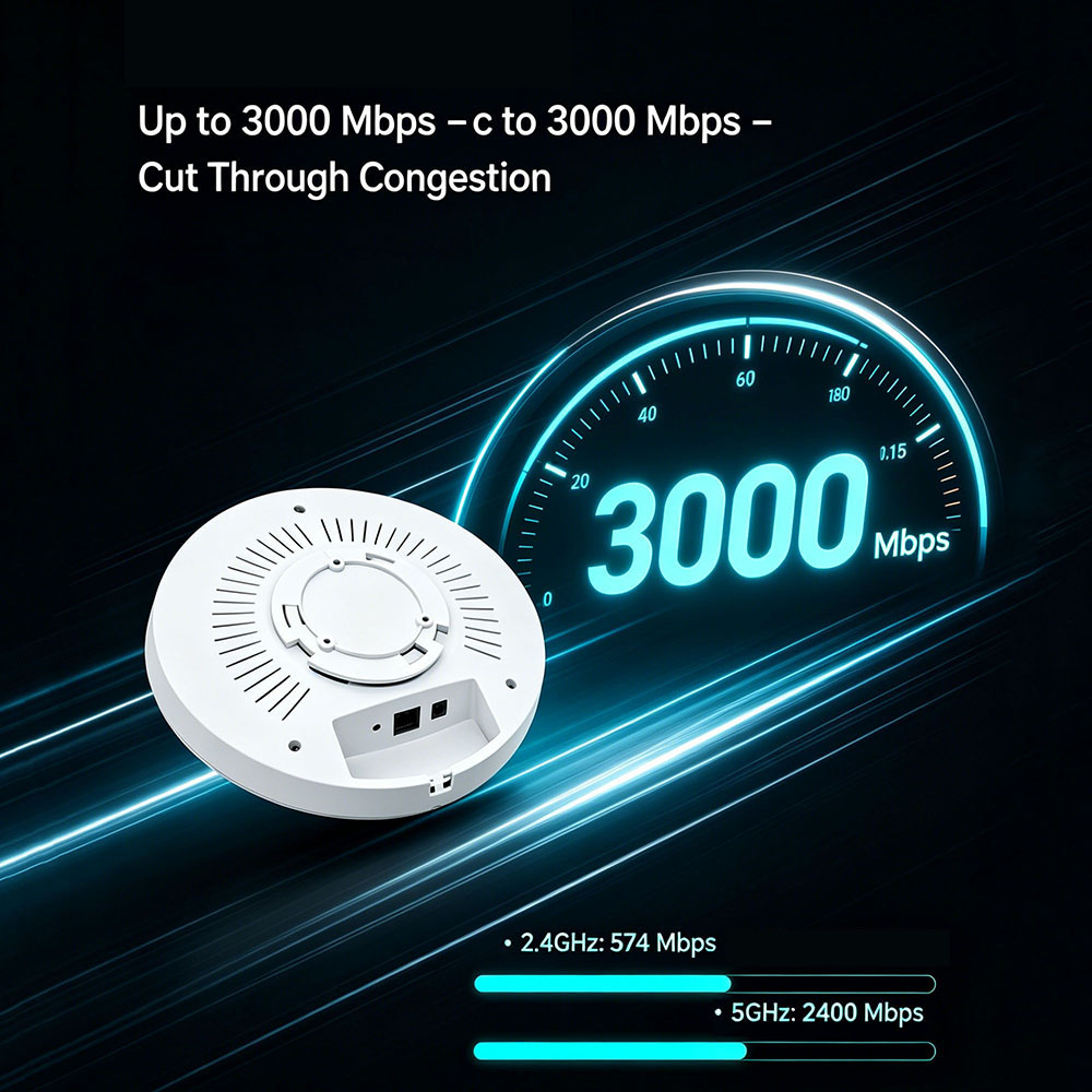 Access Point WiFi6 da Soffitto - Wifi 6 Access Point Ceiling Poe recensione e prezzo